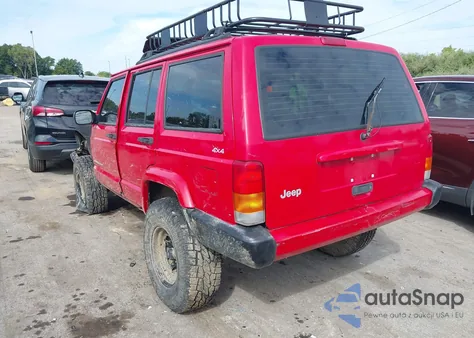 1999 Jeep Cherokee Classic/Sport из США, поврежденный, VIN 1J4FF68S4XL652544